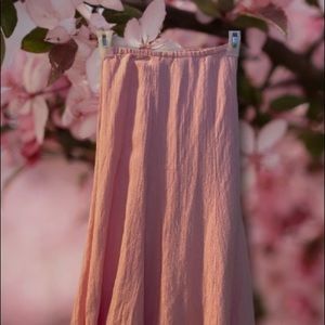 Emma James pink full skirt